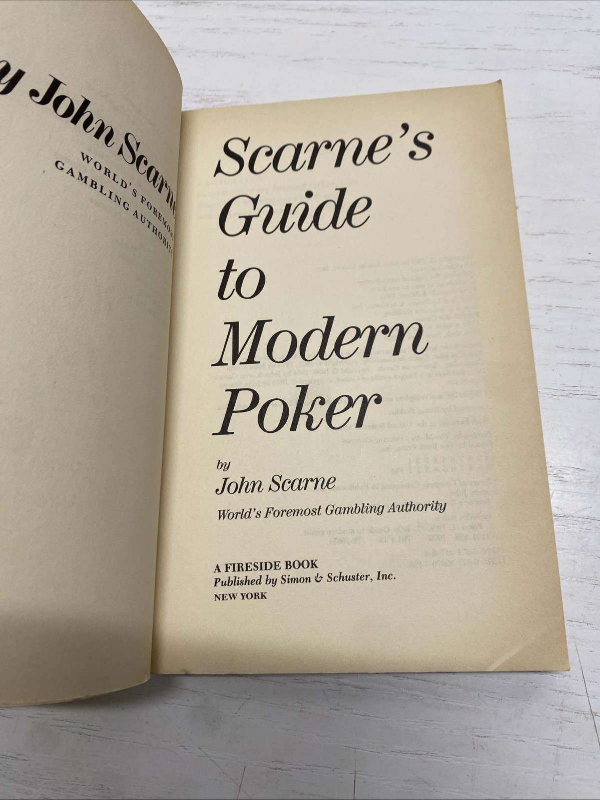 Poker,Dice,Card games Books Lot Of 8 SC
