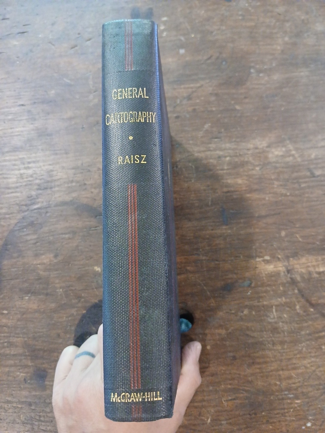 General Cartography Erwin Raisz 1938 Harvard Univ. 1st Edition