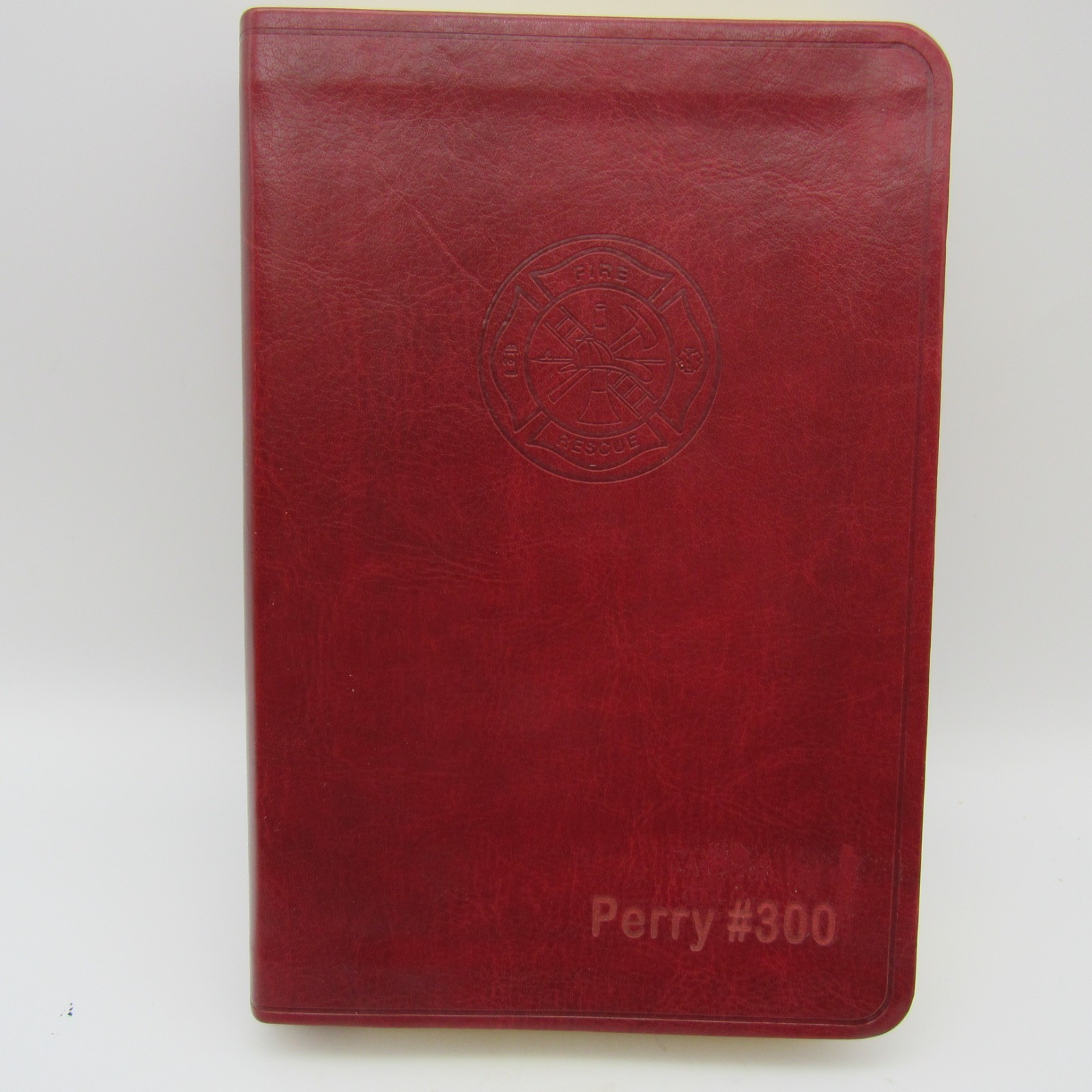 HCSB Firefighter’s Bible Burgundy Soft Simulated Leather Red Letter *READ*