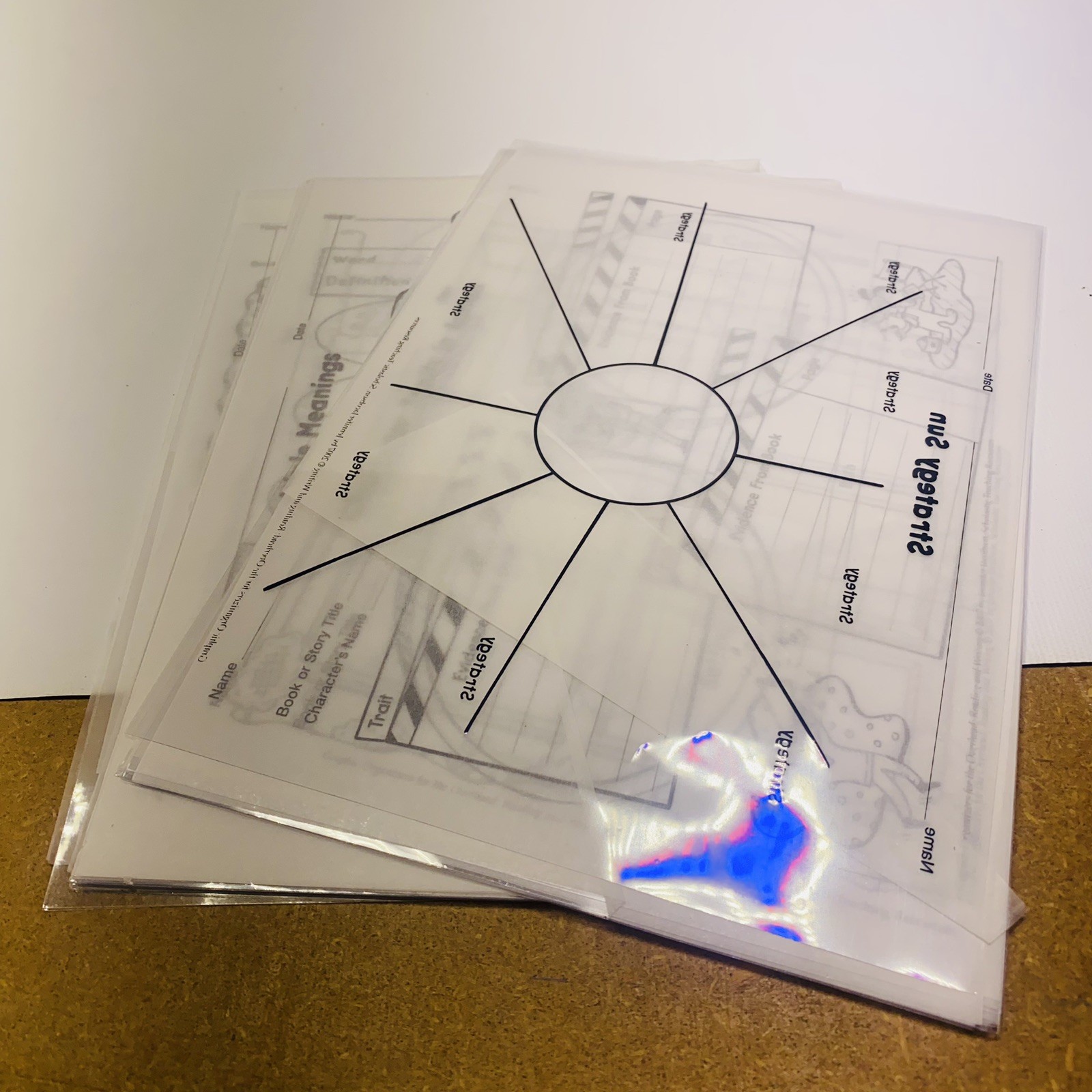 GRAPHIC ORGANIZERS FOR THE OVERHEAD: READING AND WRITING: By Jennifer Jacobson