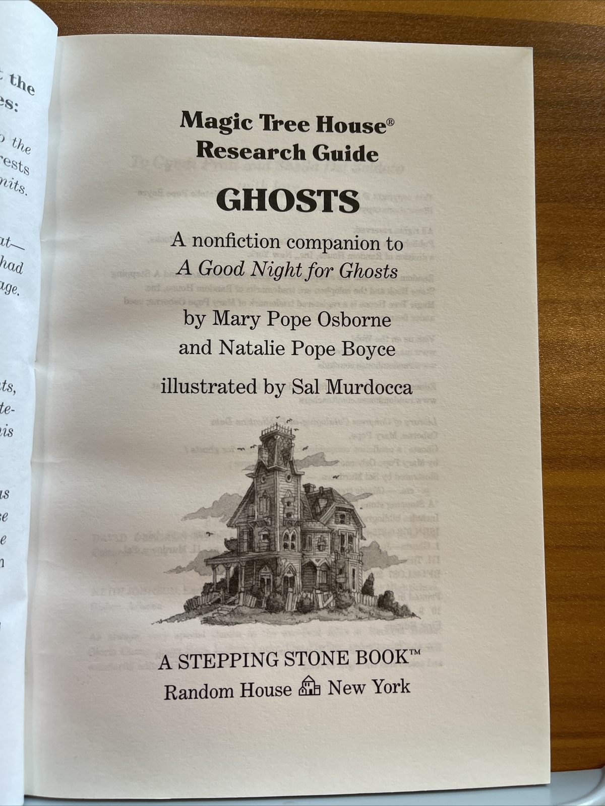 Magic Tree House Research Guides: Ghosts And Space Paperback Mary Pope Osborne