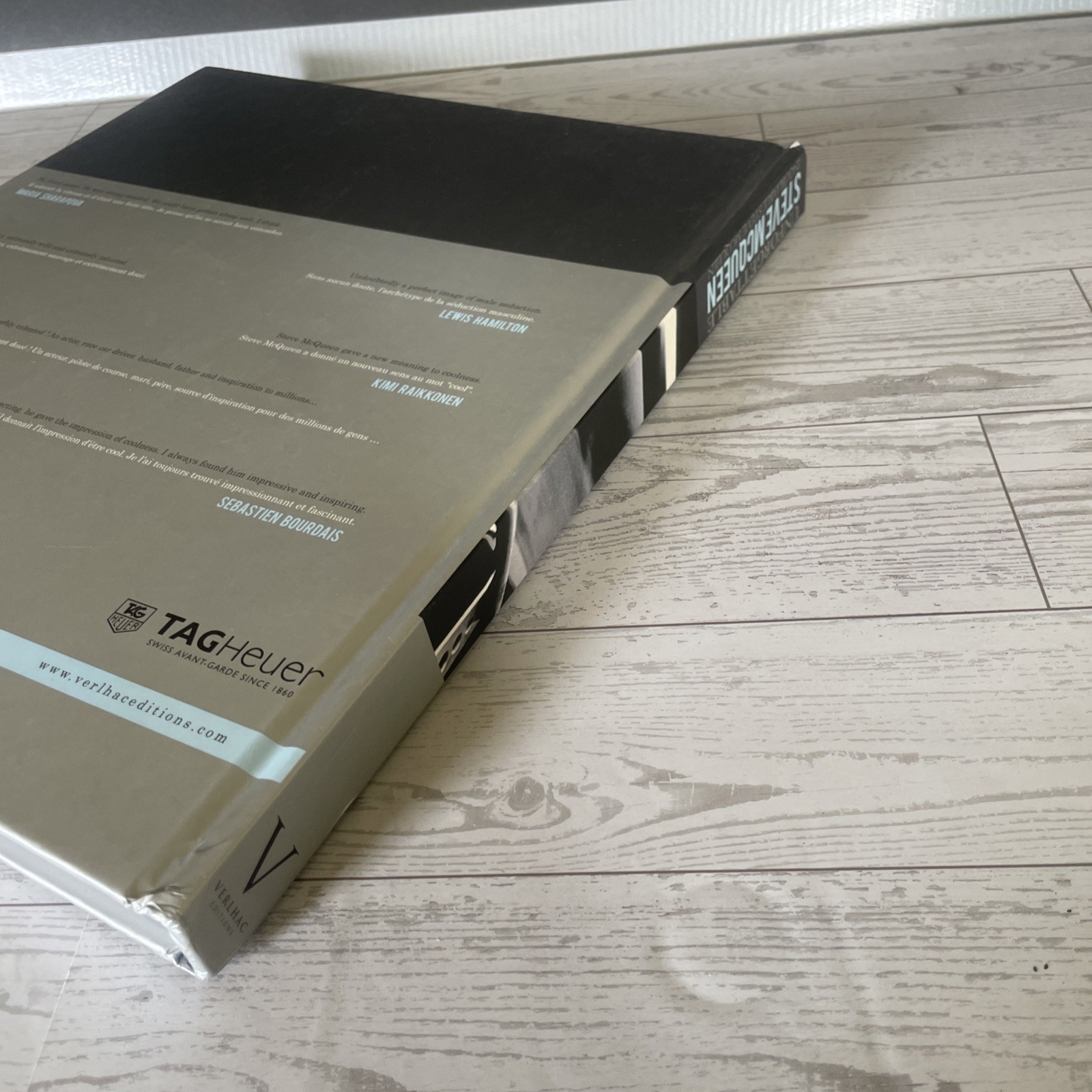 RARE: “Unforgettable Steve McQueen” – Limited Edition TAG Heuer Hardcover Book