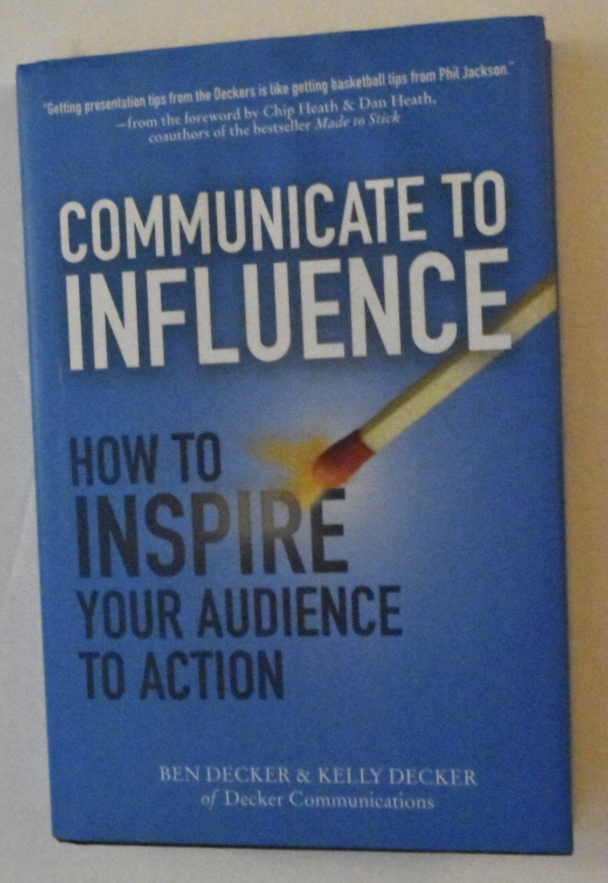 “COMMUNICATE to INFLUENCE – Inspire Audience,” Hard Cover Book, 283 Pages, New