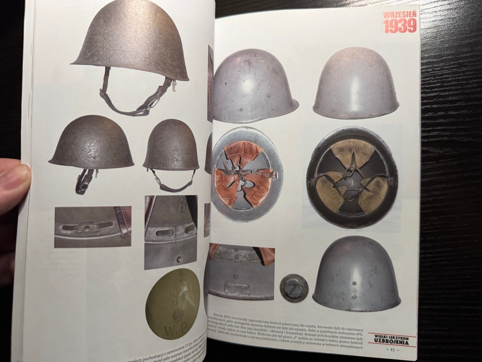 Wrzesien 1939 POLSKI HELM WZ.31 in Polish