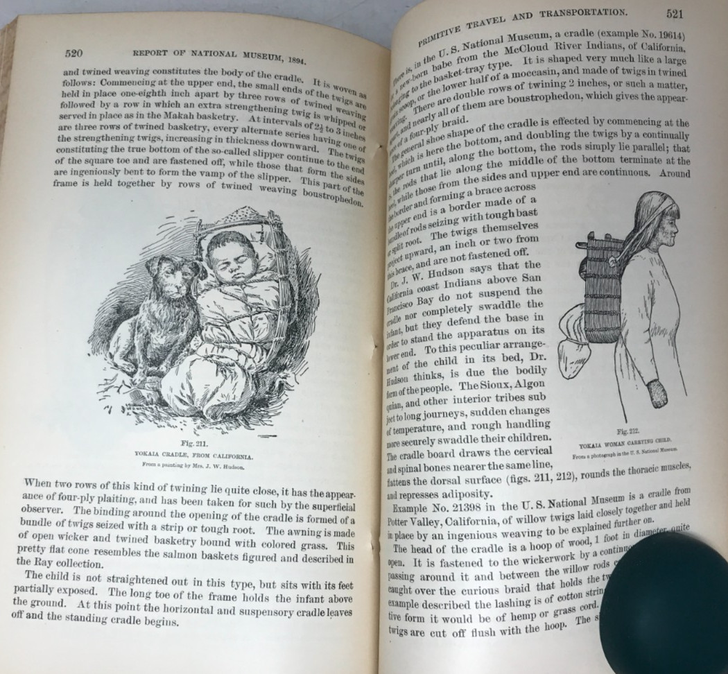Primitive travel and transportation, Ex-library, Mason, 1896, E-92