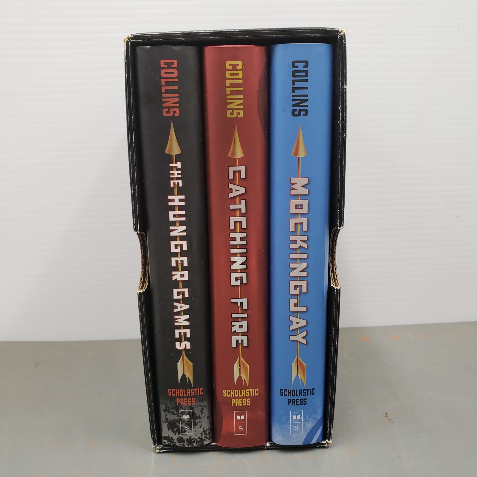 The Hunger Games Trilogy Boxed Hardcover Book Set ~ Scholastic ~ Suzanne Collins