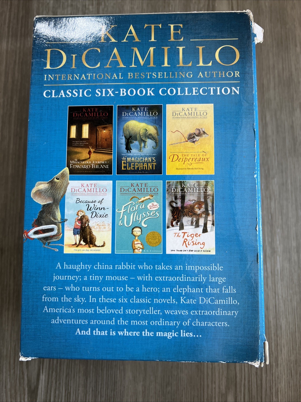 Kate Dicamillo Classic Six Books Box Collection Set by Kate DiCamillo