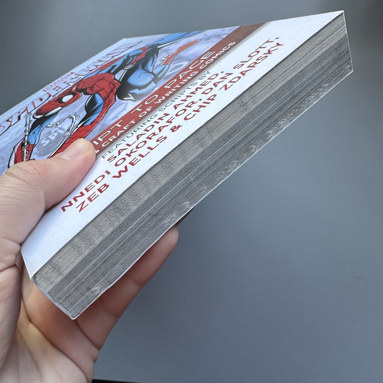 Spider-Man Script to Page The Art & Craft of Writing Comics Titan Books Slott
