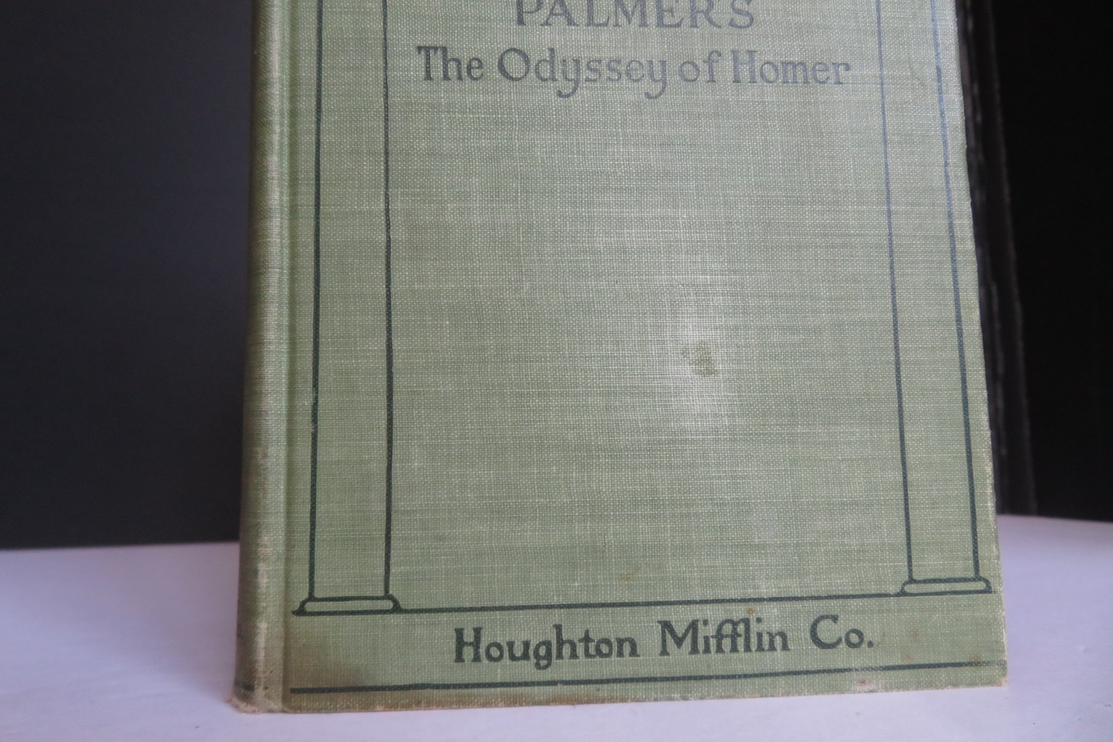 1891 Palmer’s The Odyssey of Homer *VIDEO* by G.H. Palmer Houghton Mifflin Co.