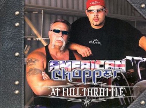 2004 AMERICAN CHOPPER AT FULL THROTTLE PICTURE BOOK DISCOVERY MOTORCYCLE BUILD
