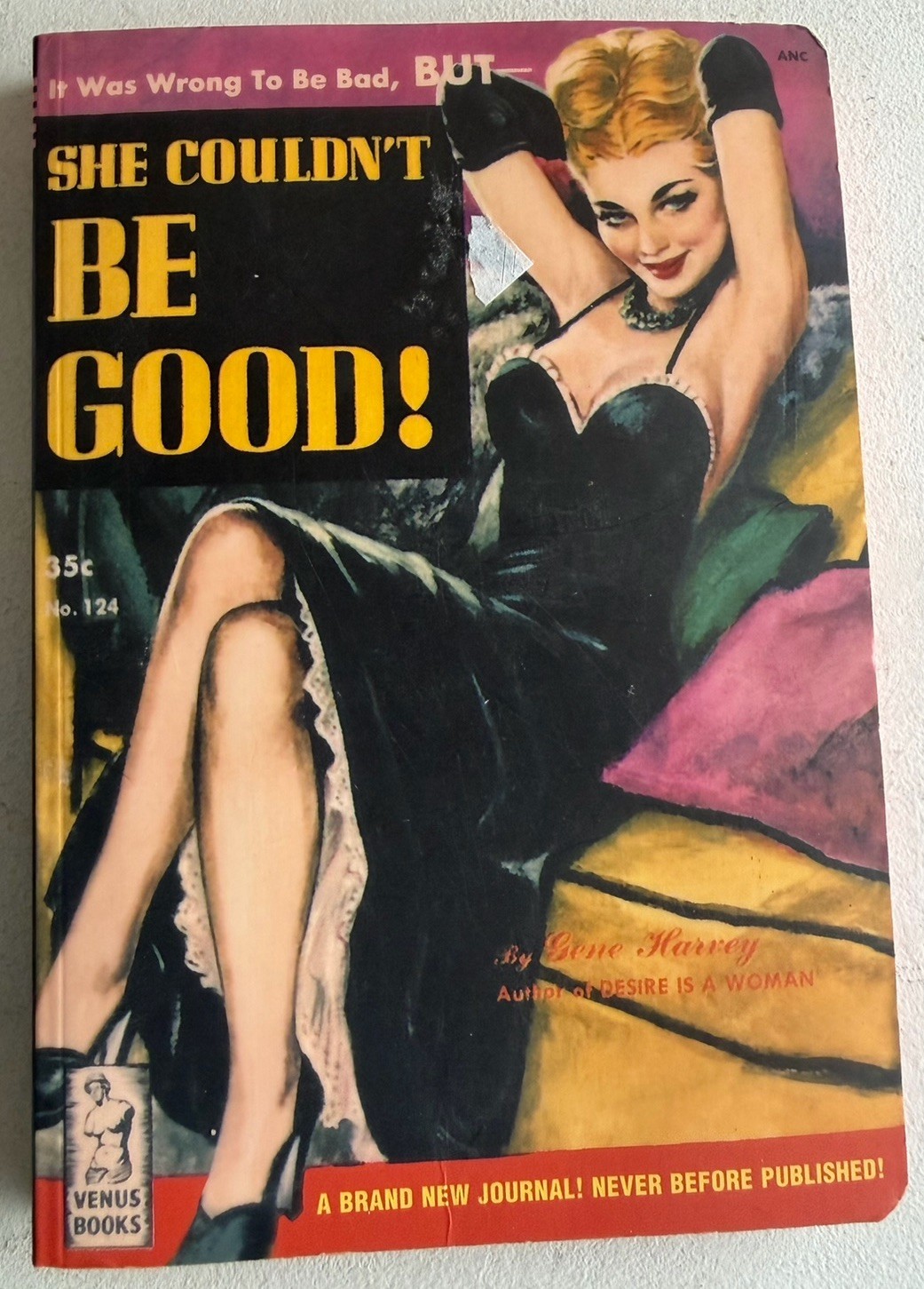 She Couldn’t Be Good Pulp Journal by Peter Pauper Press