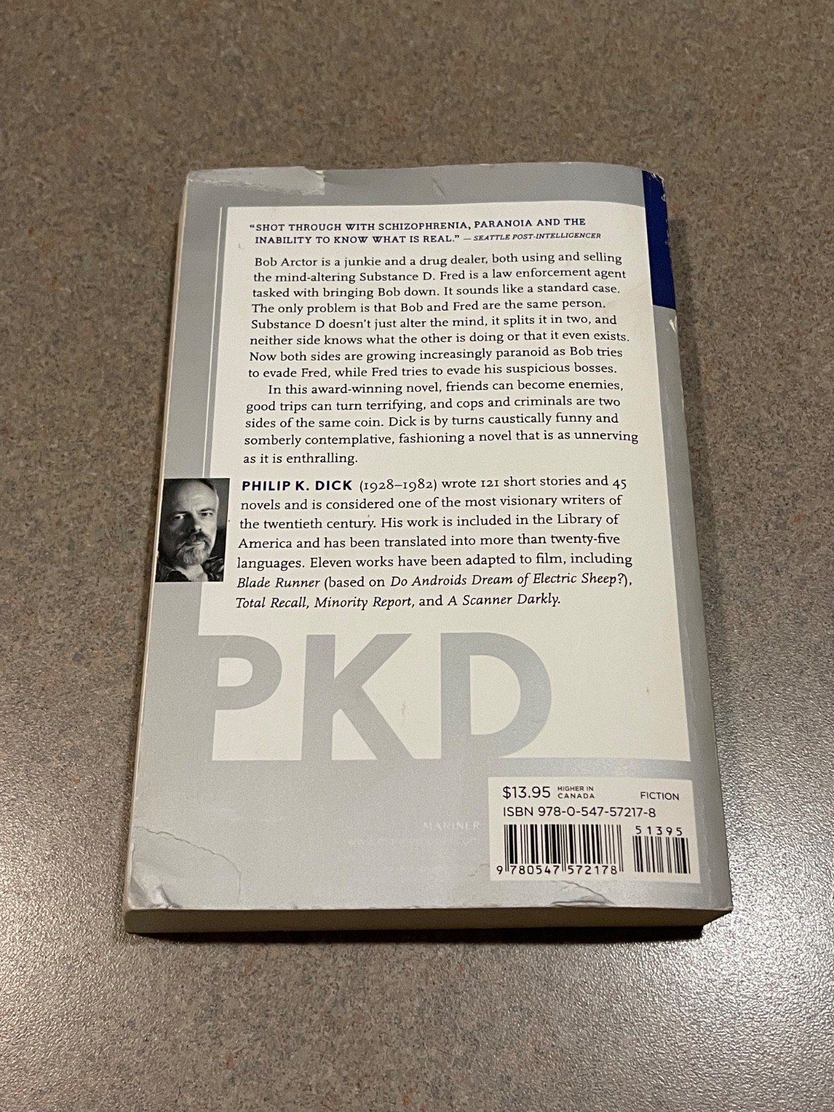 A Scanner Darkly by Philip K Dick (Trade Paperback)