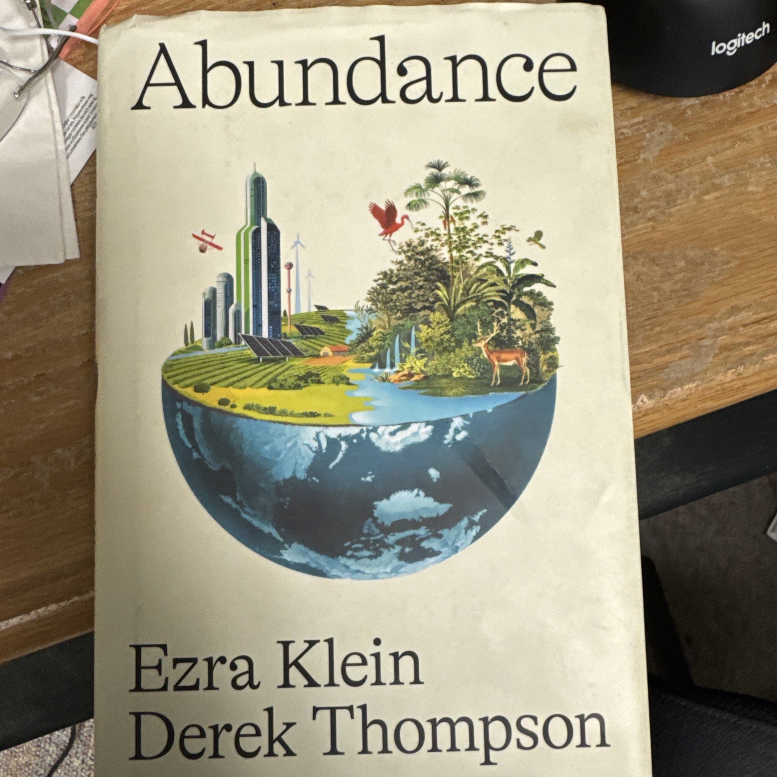 Abundance by Ezra Klein and Derek Thompson (2025, Hardcover)