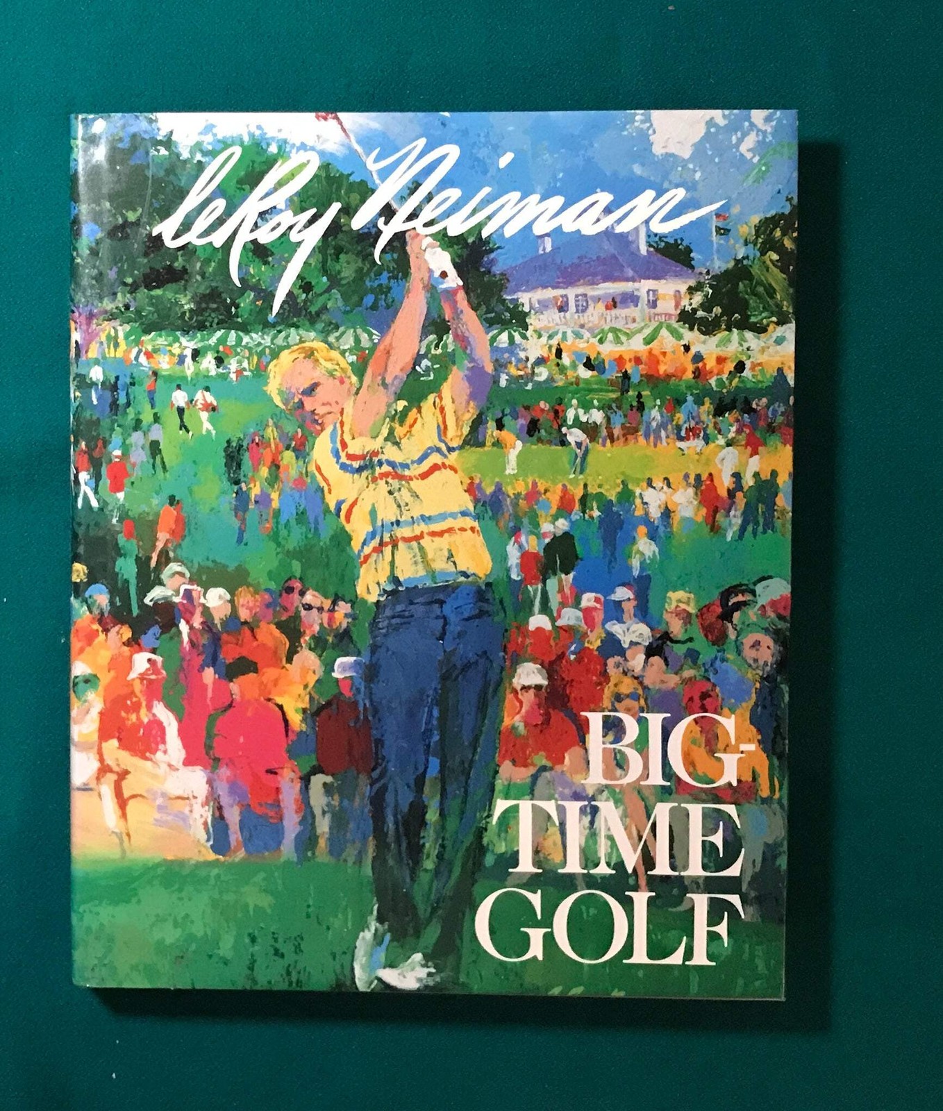 Big-Time Golf, Signed by Leroy Neiman