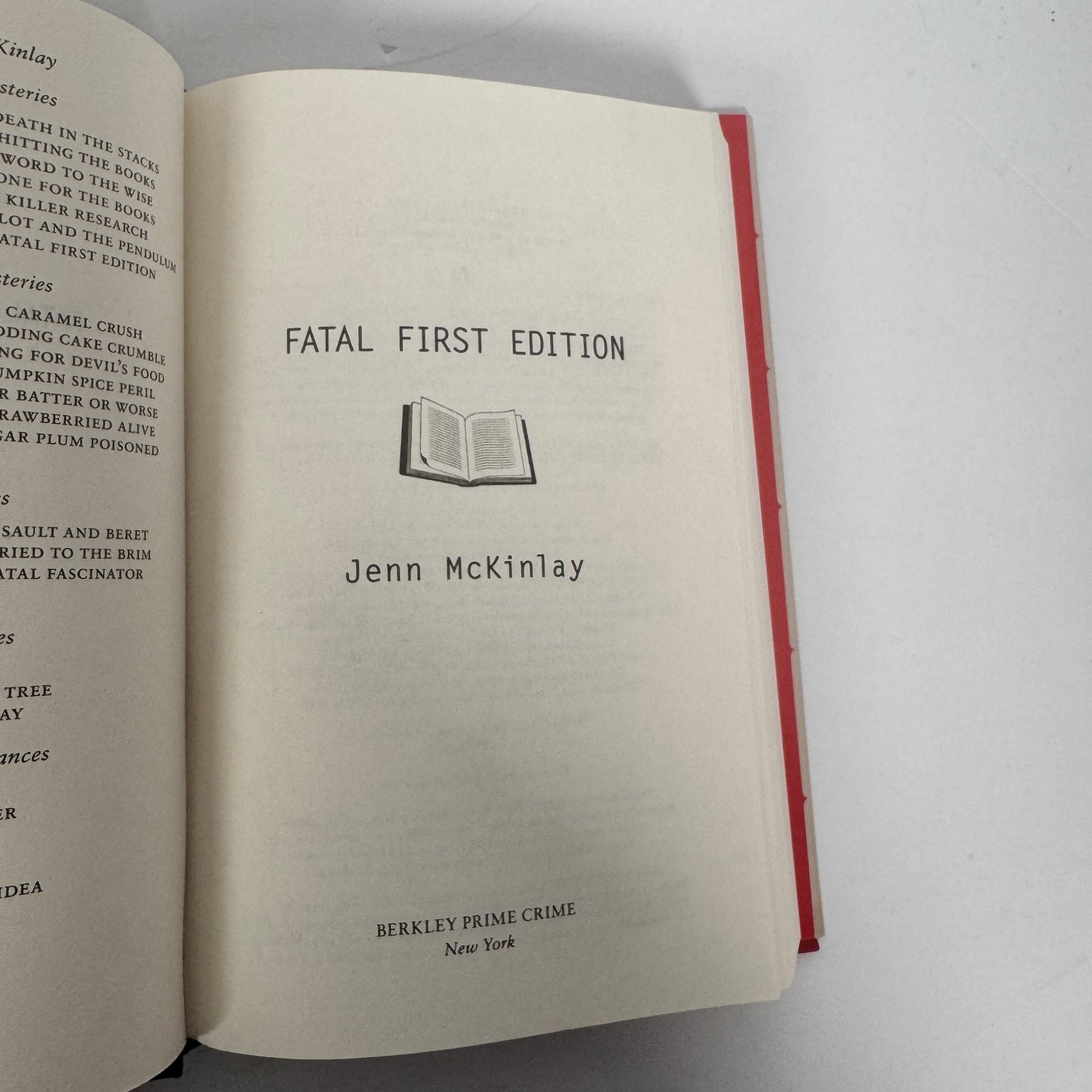 Jenn McKinlay Library Lover’s Mystery Set 4 Books First Edition Hardcover