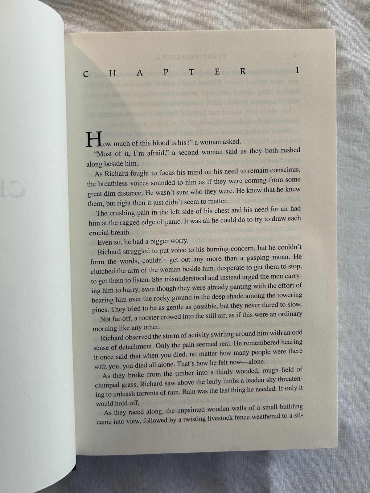 Chainfire by Terry Goodkind (2005, First Ed. HC)