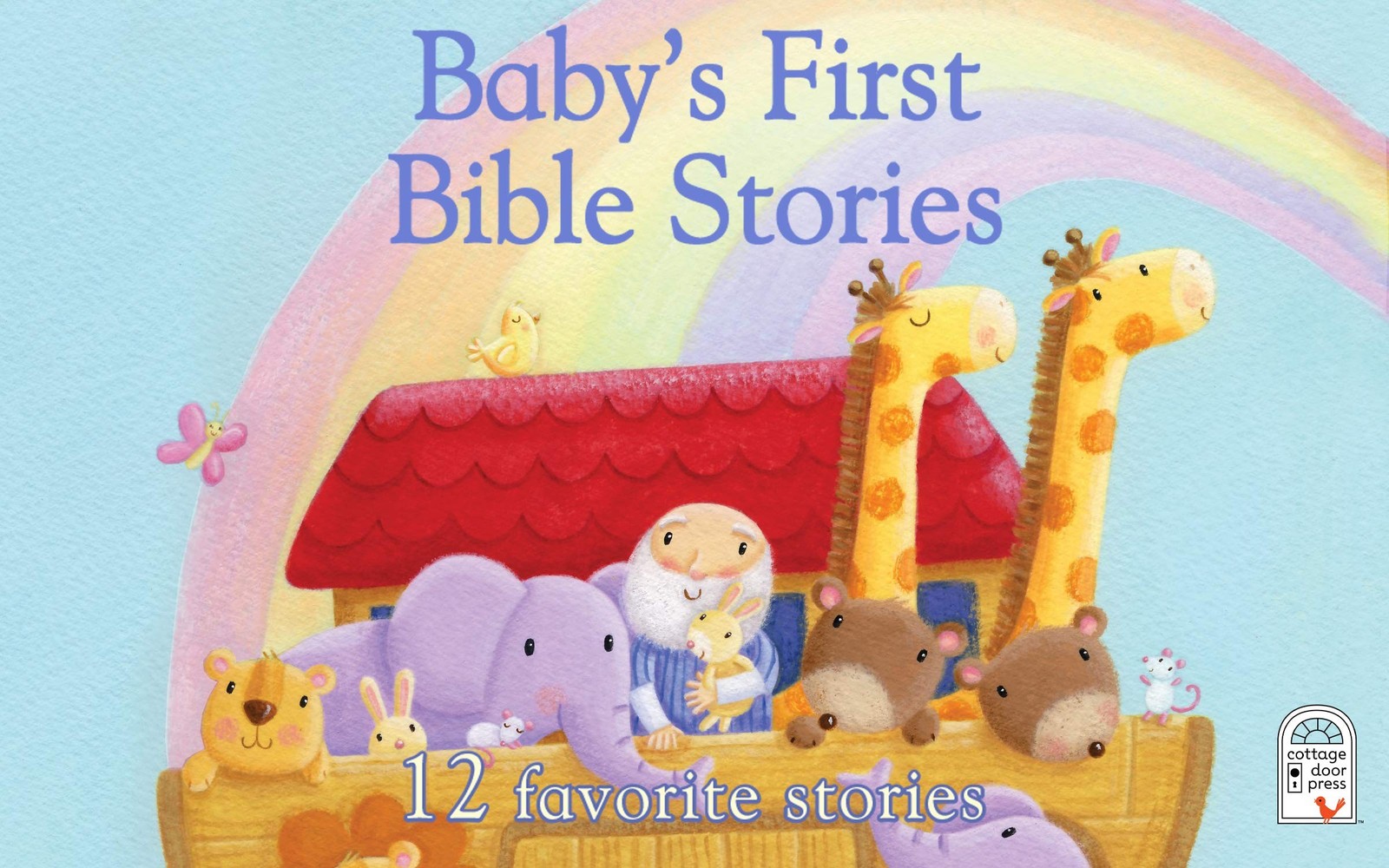 Baby’s First Bible Stories Padded Board Book Infant Baptism Christmas Easter New