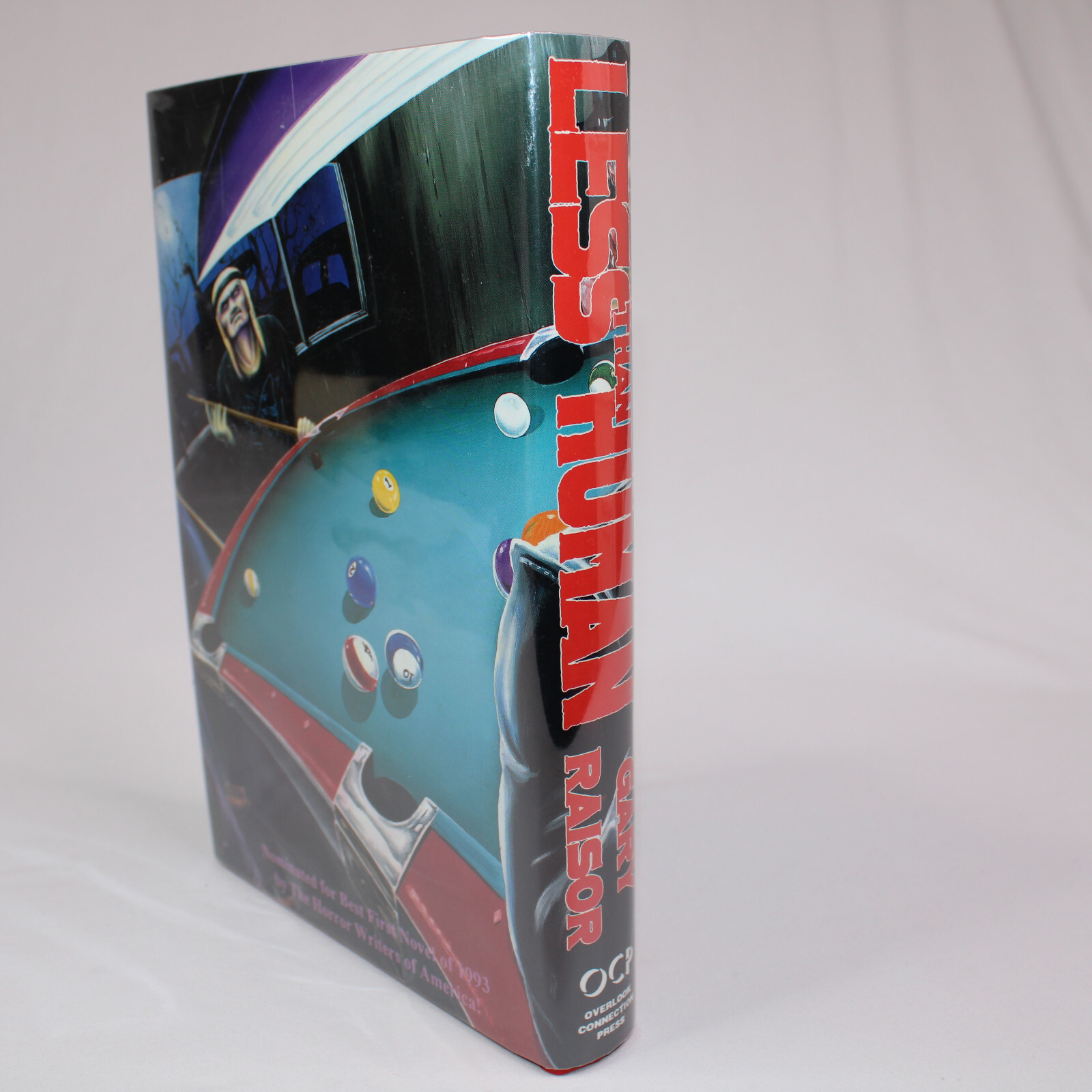 Signed Less Than Human By Gary Raisor First Edition Limited Signed First OCP Ed