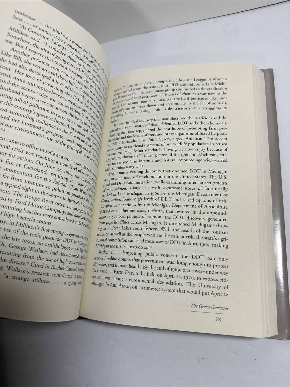 William G. Milliken : Michigan’s Passionate Moderate Hardcover Da