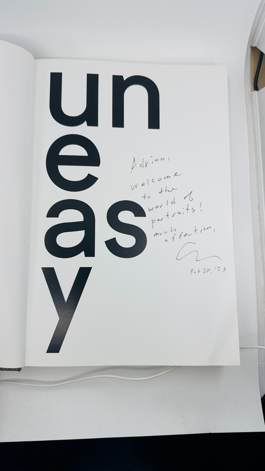 Uneasy : Portraits 1986-2016 by Chris Buck (2017, Hardcover)