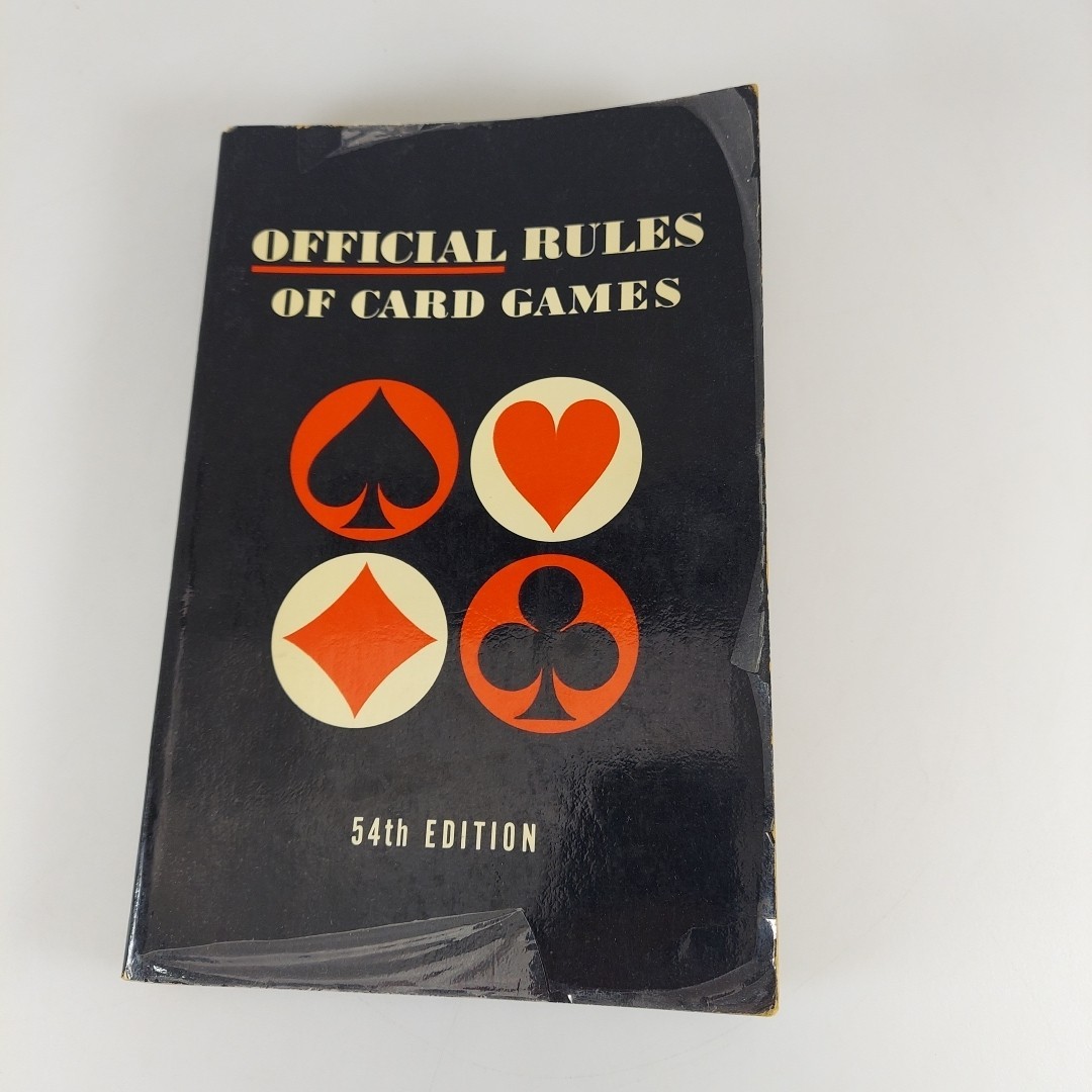 The Official Rules Of Card Games 54th Edition 1966 Whitman PB