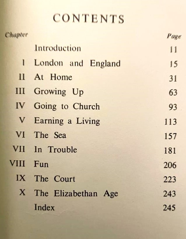 Human Interest History What Was Life Like? in England of 1500s Fascinating Book
