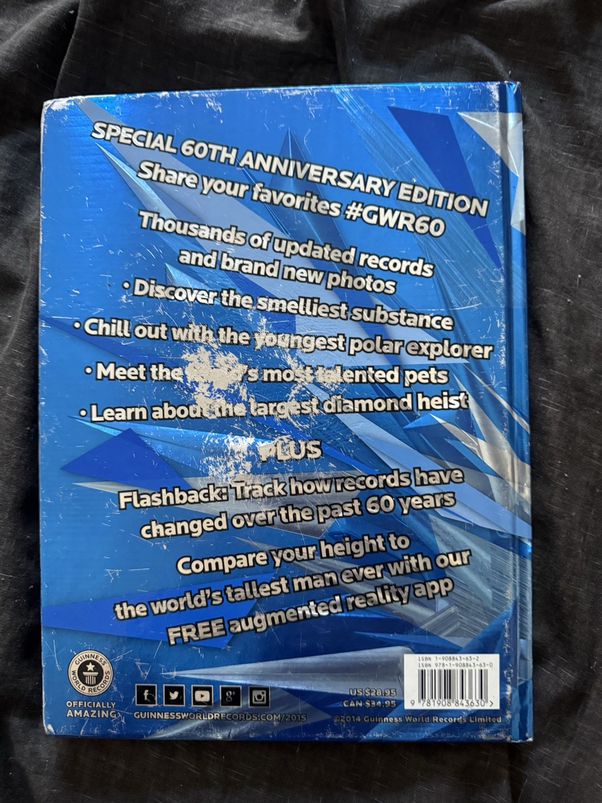 Guinness World Records Hardcover Books 2010 2011 2012 2013 2014 2015 Good Used
