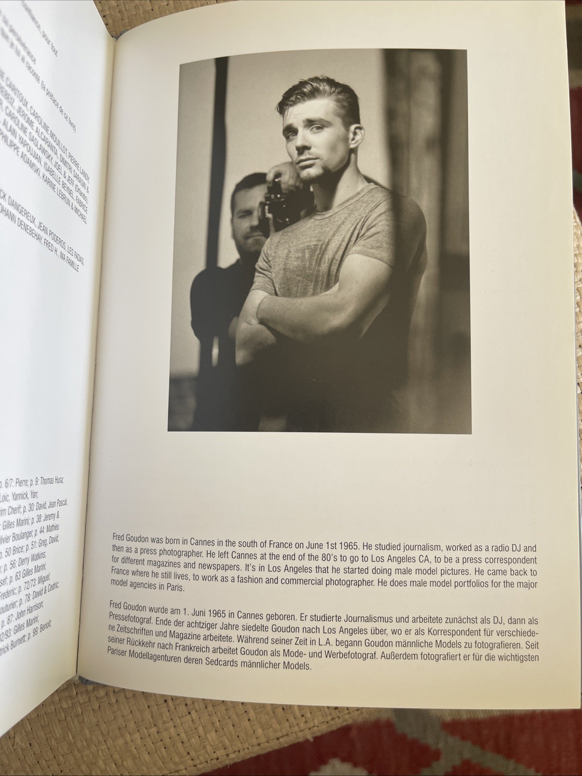 BEDTIME STORIES – FRED GOUDON – LIKE NEW – HARDCOVER – EROTIC MALE PHOTOGRAPHY