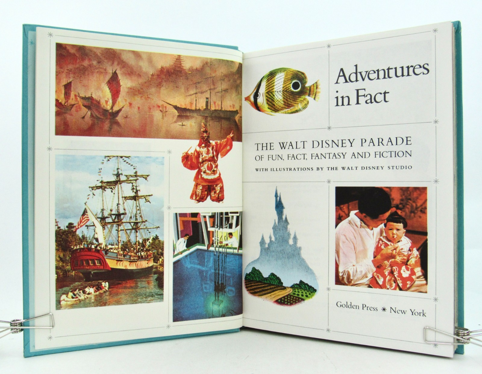 Walt Disney PARADE Box Set 1969 Golden Press Fiction Fantasy Adventures Fun HB