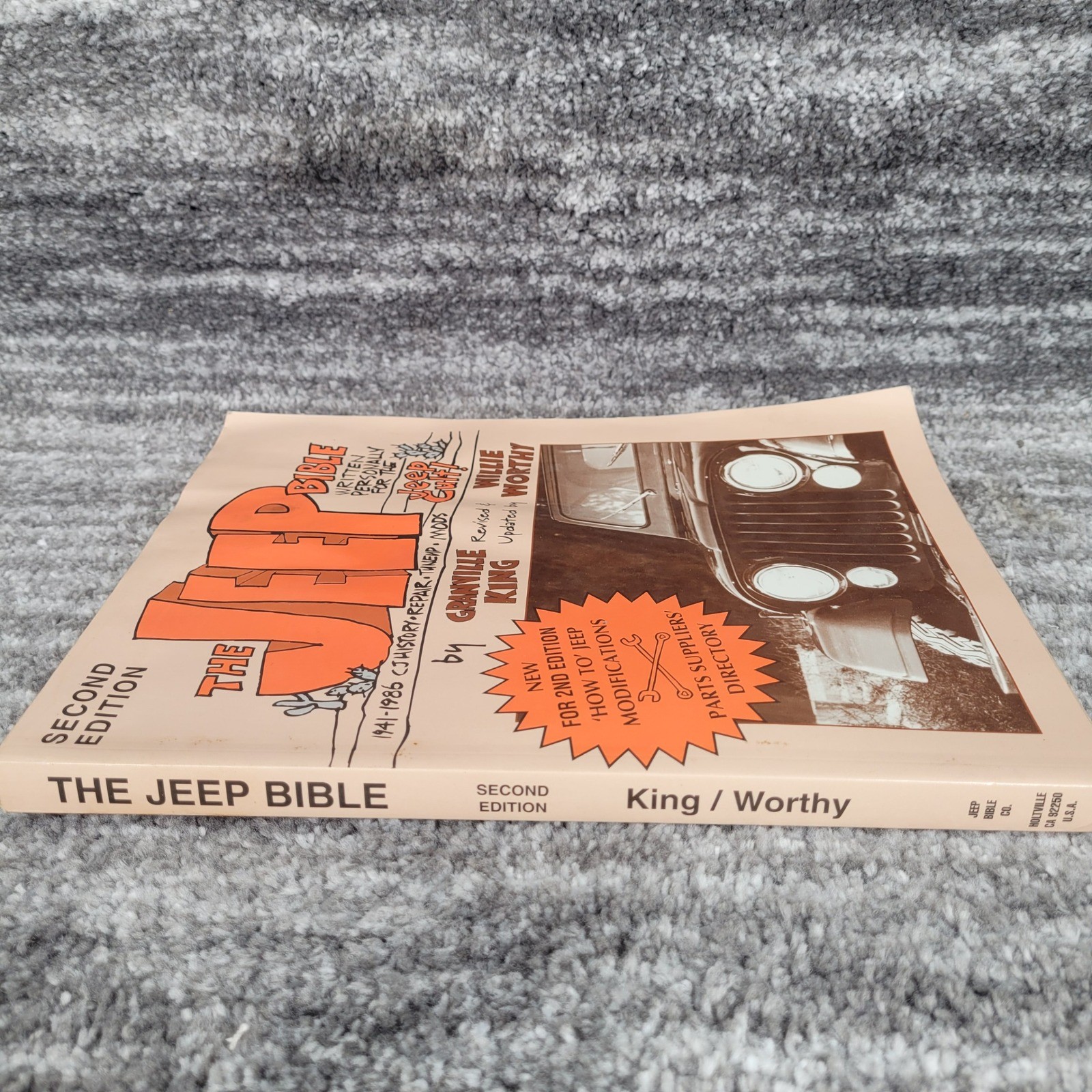The Jeep Bible 2nd Edition 1941-1986 CJ History Repair Granville King Worthy