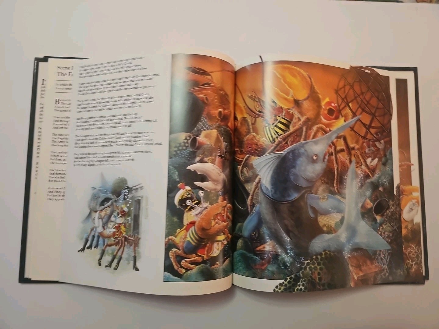 Sign of the Seahorse by Graeme Base (1992 Hardcover) 1st edition DUST JACKET