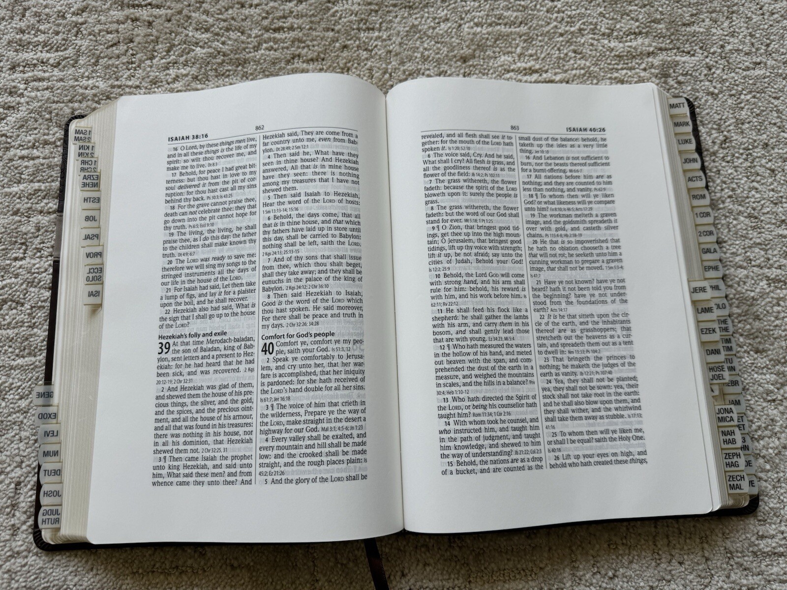 KJV Large Print Wide Margin Bible by Hendrickson Bibles (2013)