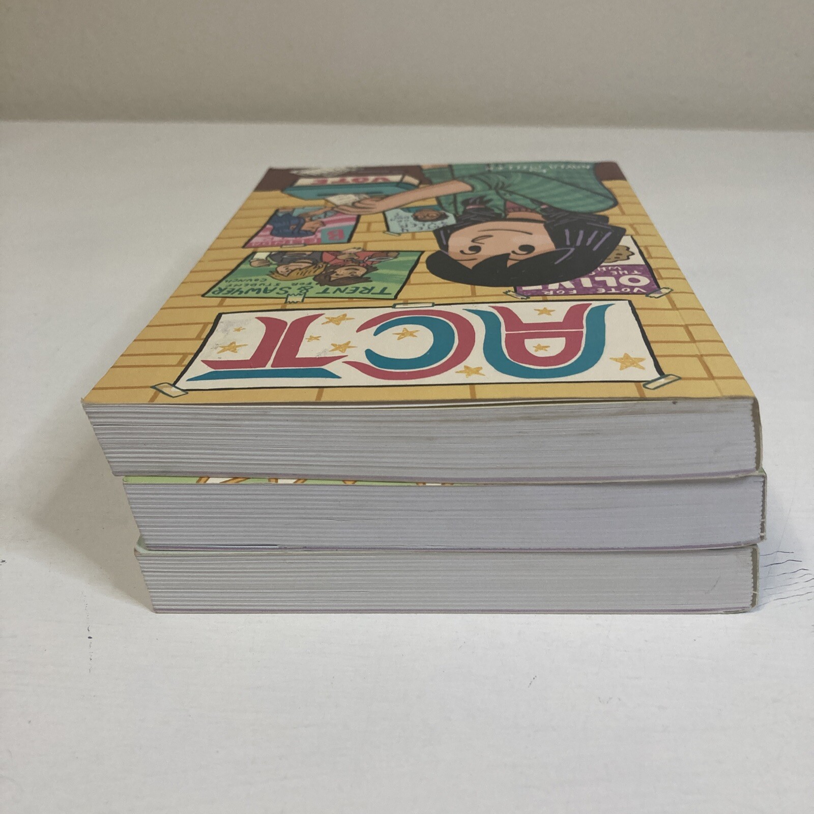 Lot Of 3 Click Paperback Graphic Novels: Act, Clash, Camp By Kayla Miller…
