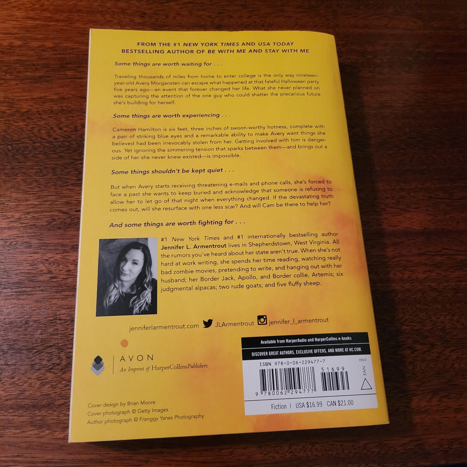 Wait for You By Jennifer L. Armentrout J. Lynn Romance Paperback Book