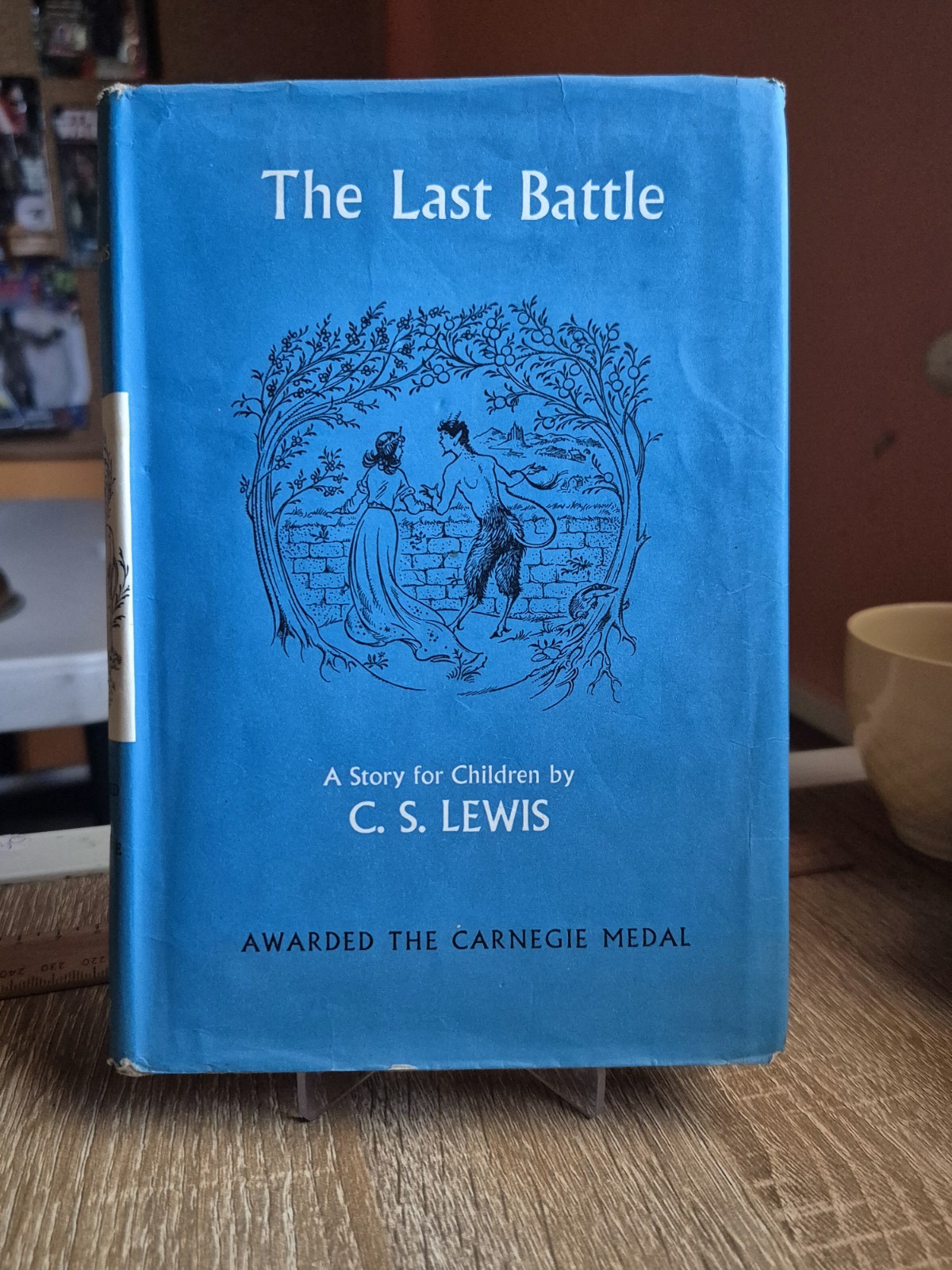 An Original Authentic C S LEWIS The Last Battle 1968-1st Edition sixth Imp