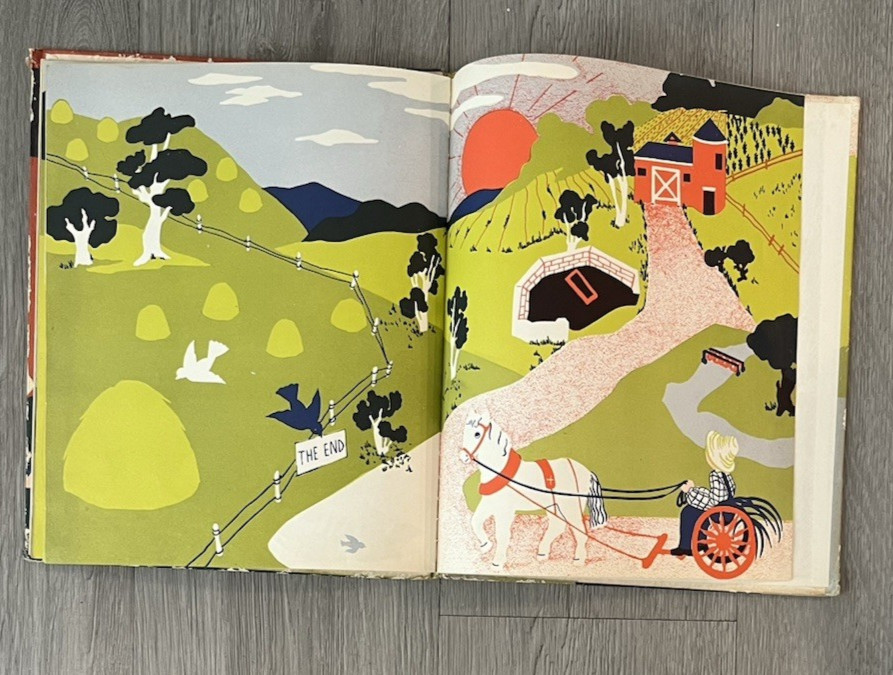 The Little Farmer ~ Margaret Wise Brown ~ Slobodkina ~ Hardback ~ 1948