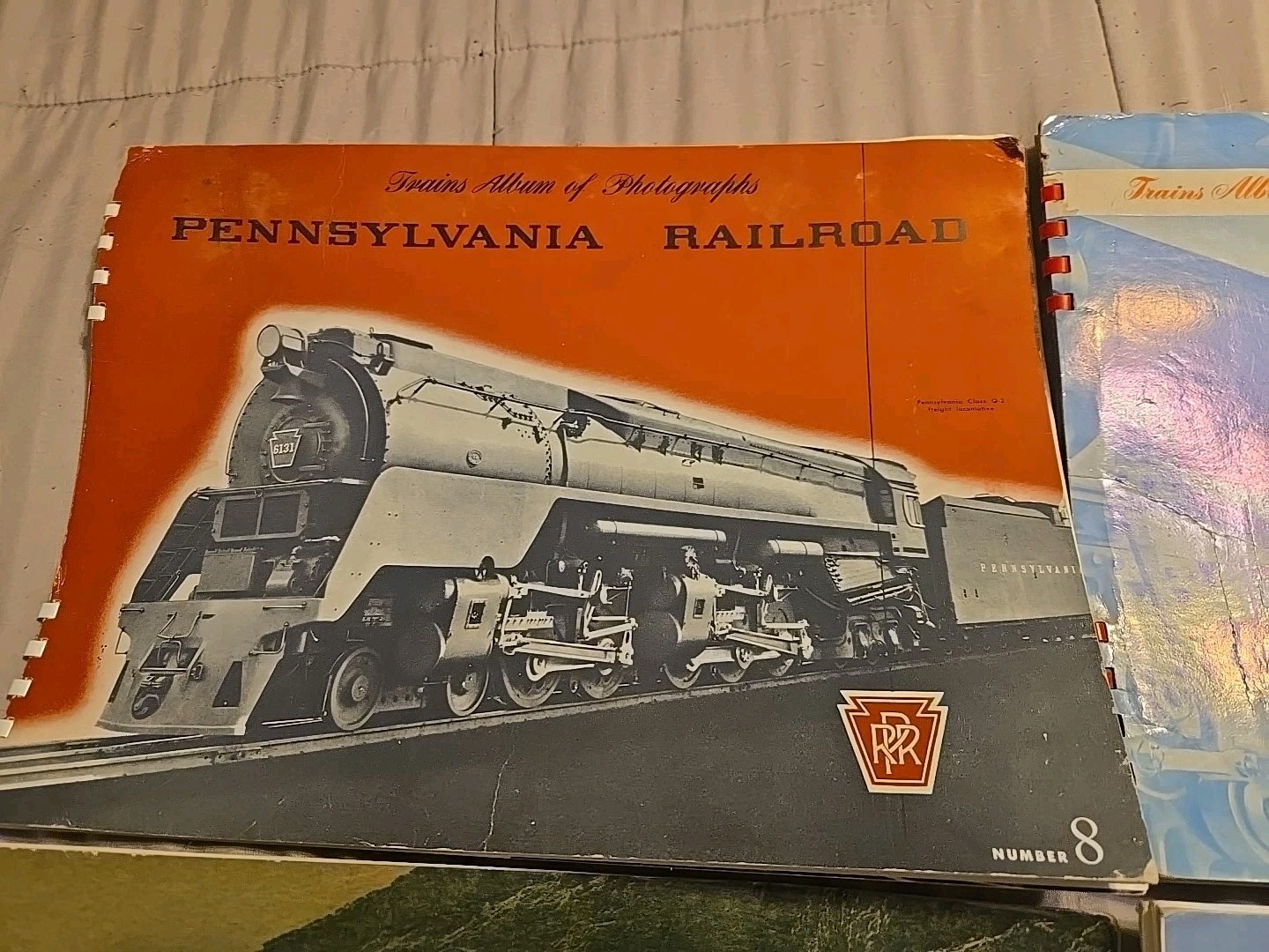 ESTATE: Vintage 1940’s Lot of 6 1st Edtion “Trains Album of Photographs” Books