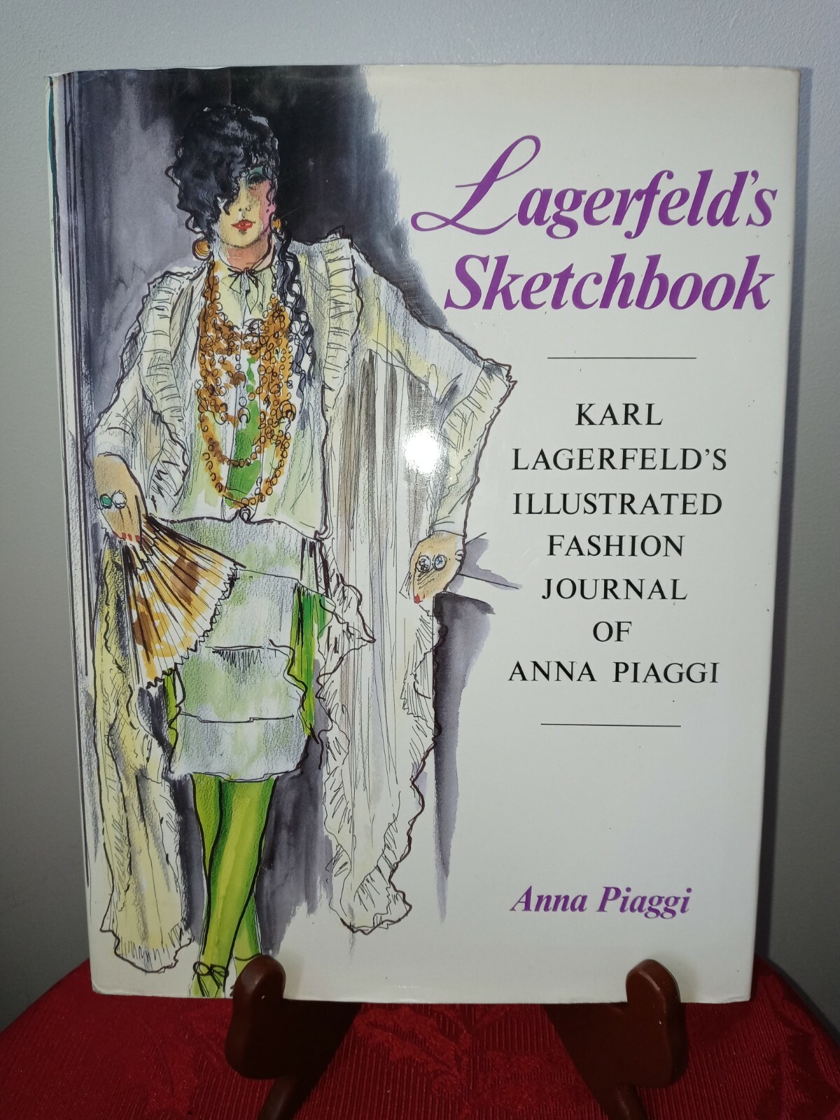 Lagerfeld’s Sketch Book By Karl Lagerfeld First Ed. 1986