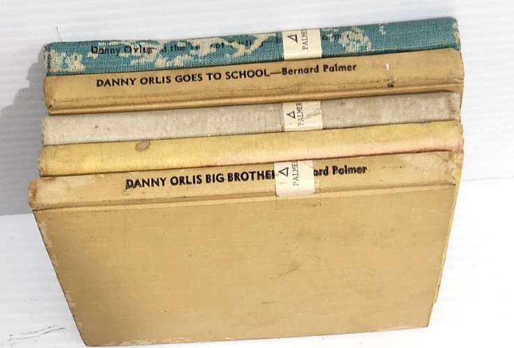 Lot of 5 Danny Orlis Books Bernard Palmer 1957 – 61 Moody Press Ex-Library