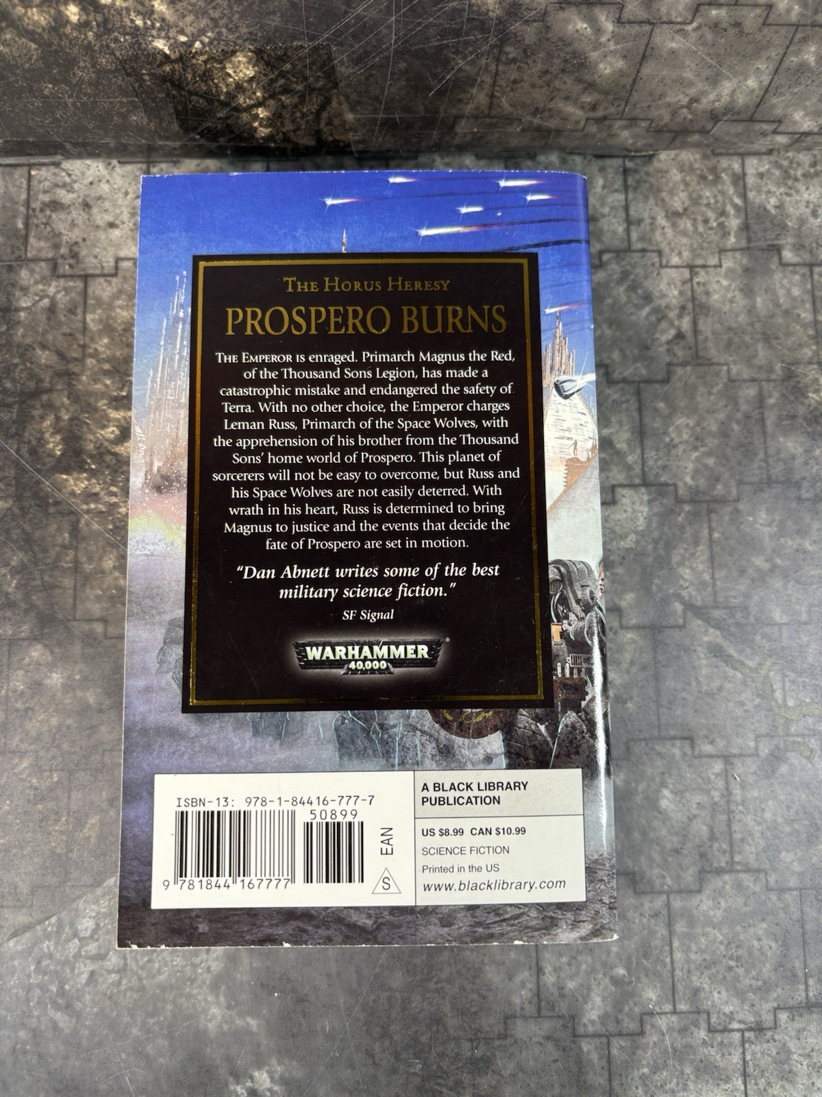 Warhammer 40k The Horus Heresy Prospero Burns Paperback Mass Market (#3638)