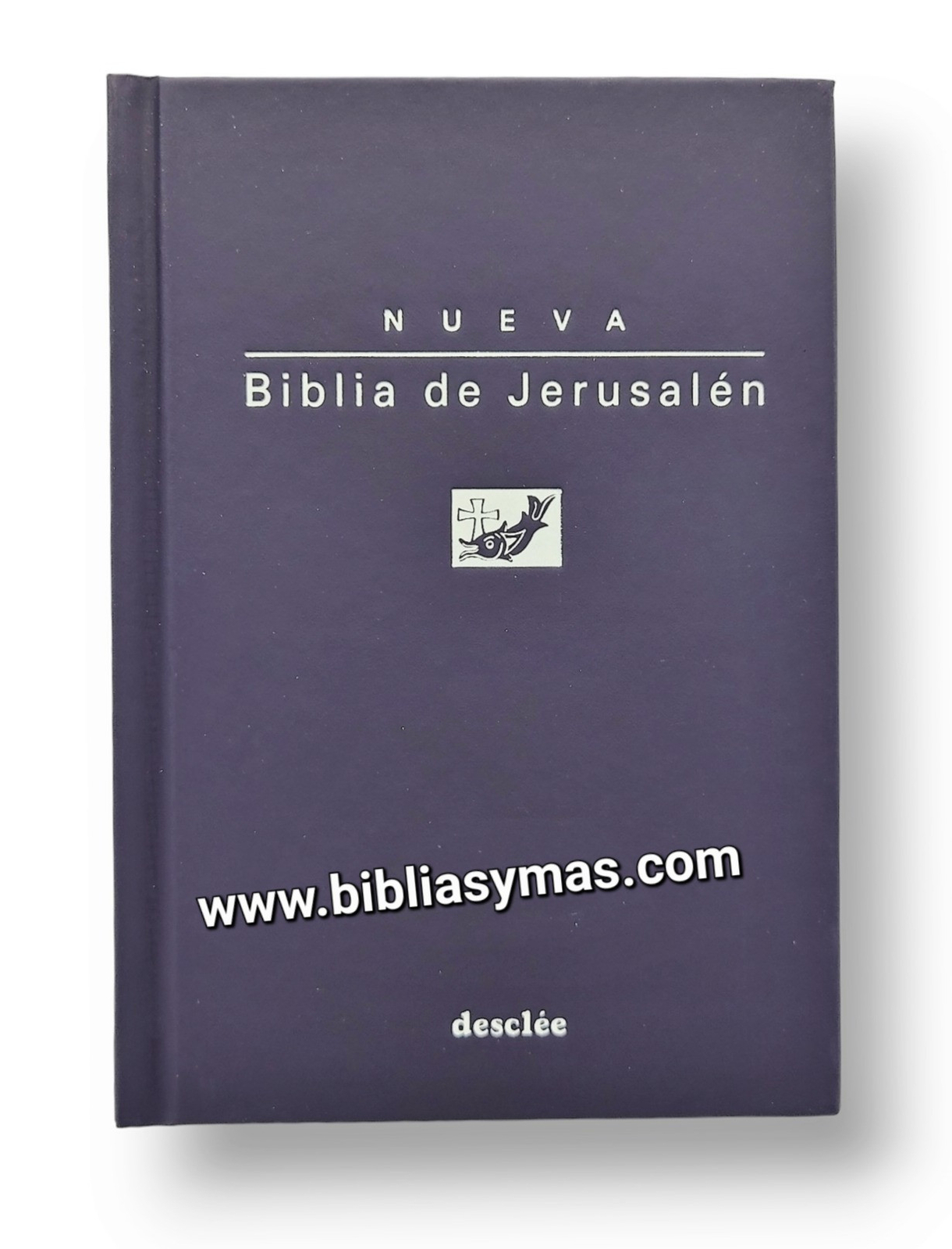Biblia de Jerusalen Catolica Tamaño Bolsillo Tapa Dura Azul – Personalizada