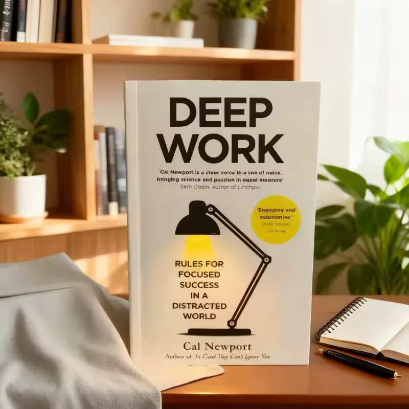 Deep Work English Book By Cal Newport Rules for Focused Success In A Distracted*