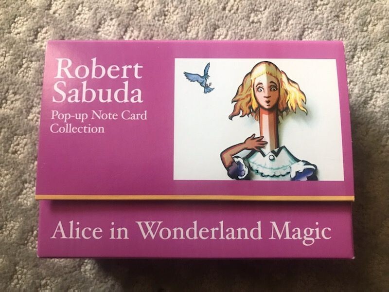 ROBERT SABUDA ALICE IN WONDERLAND MAGIC CARDS RARE 2005 (8 CARDS ONLY)