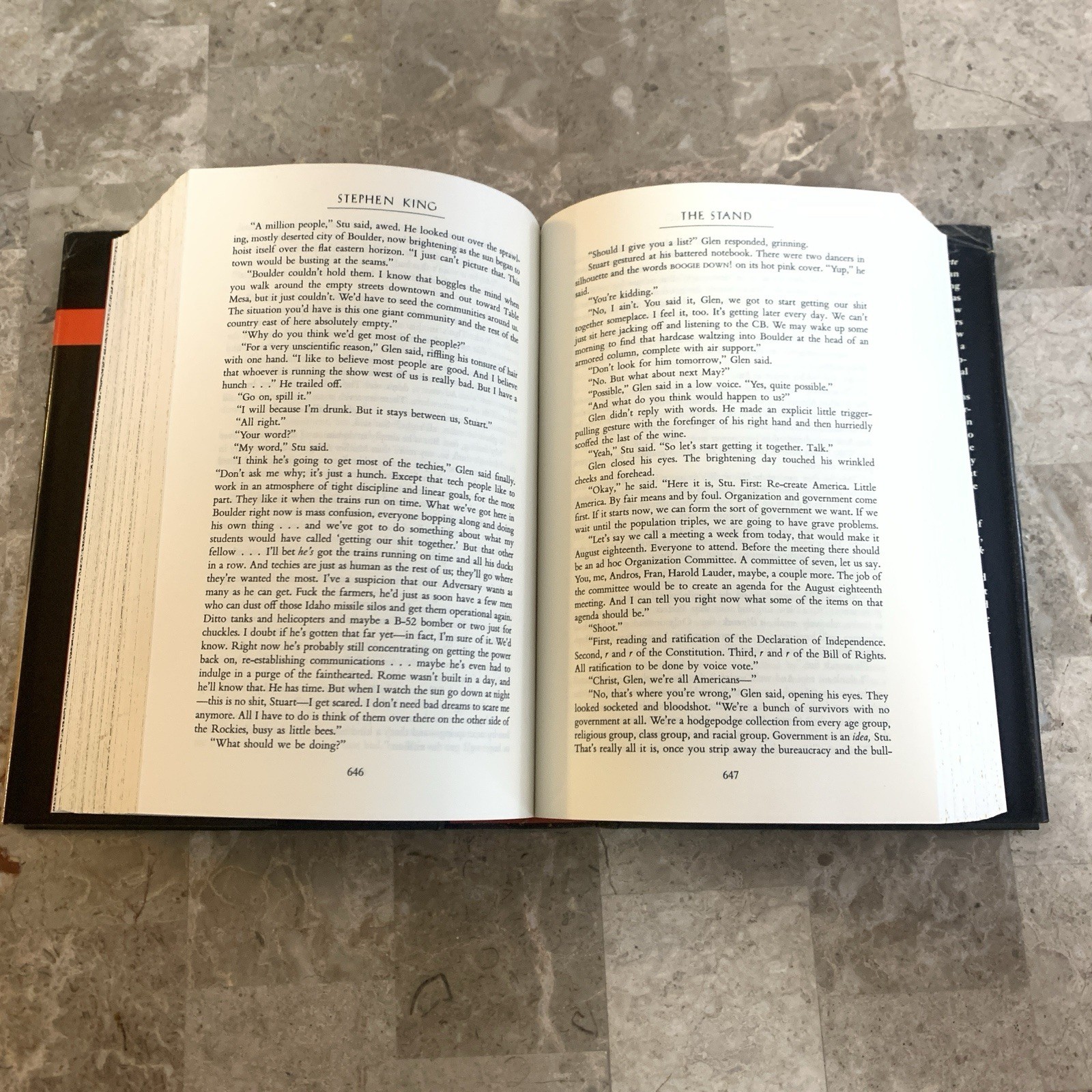 Stephen King The Stand For the First Time Complete & Uncut First Edition HCDJ!
