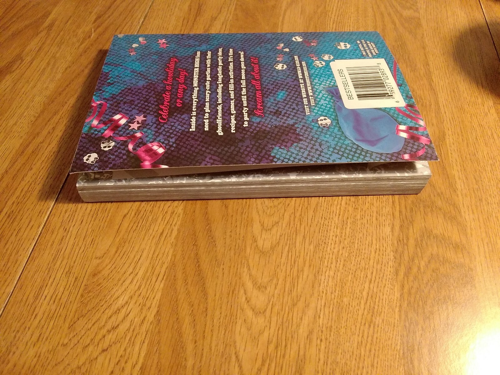 Monster High Pretty Scary Parties An Activity Journal For Ghouls PB 2013 1st Ed