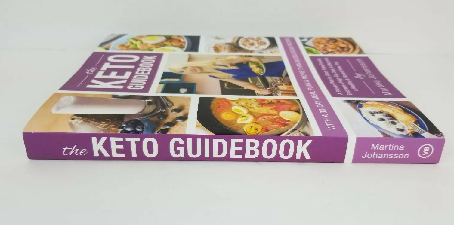 The Keto Guidebook First Edition Ketogenic Diet Plan Recipes Paperback 304 Pages