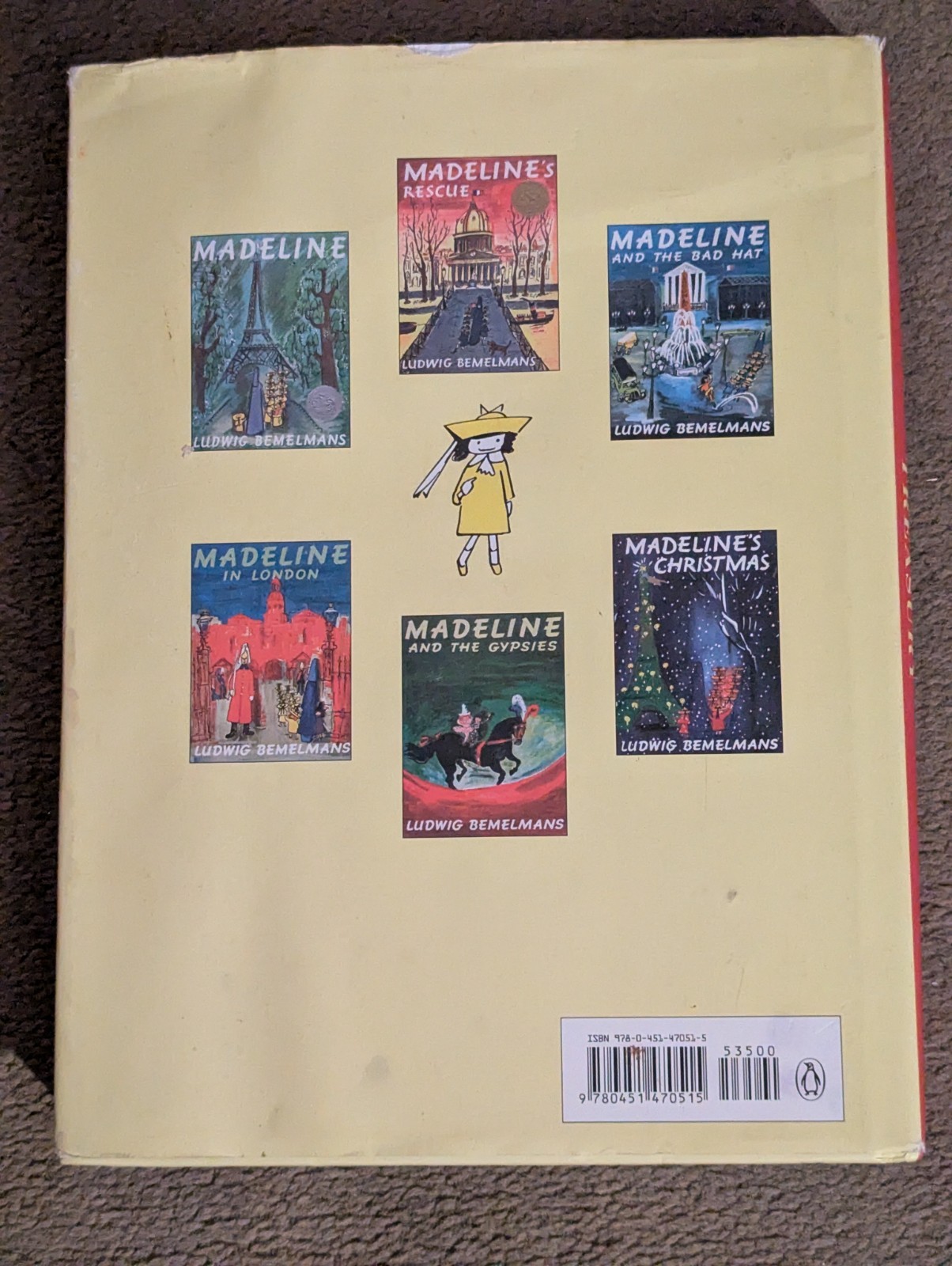 A Madeline Treasury Original Stories Ludwig Bemelmans HC DJ 1993 Children