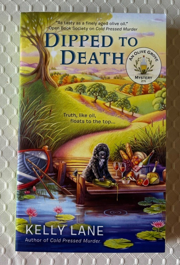Lot of 3 Cozy Mysteries By Kelly Lane An Olive Grove Series First 1, 2, 3 Books