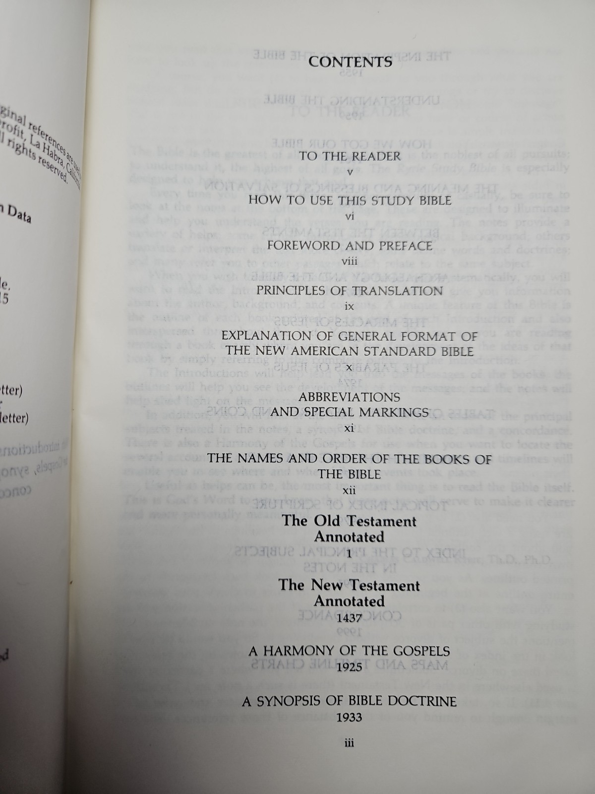 Ryrie Study Bible NASB Brown Leather 1978 Moody Press Charles C Ryrie Gold Edge