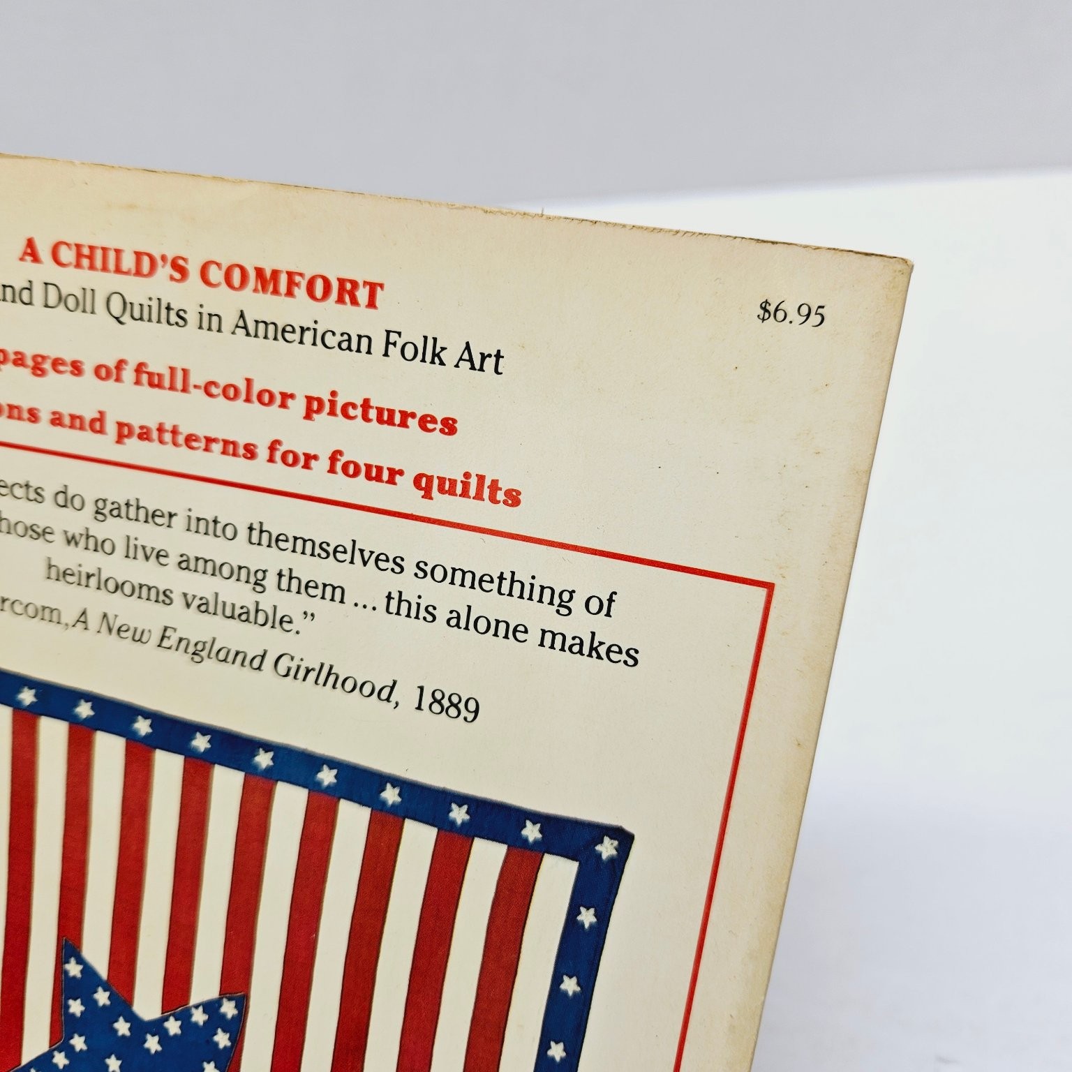A Child’s Comfort Bruce Johnson 1977 First Ed Baby Doll Quilts American Folk Art